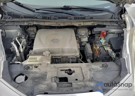 2014 Nissan Leaf S z USA, uszkodzony, nr VIN 1N4AZ0CP1EC338652